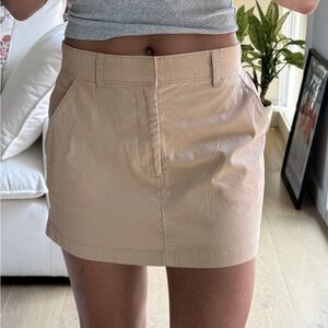 Abercrombie & Fitch Beige Skirt